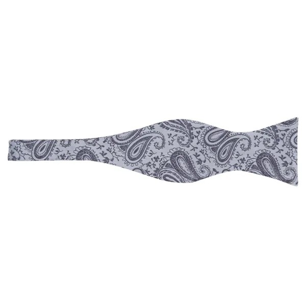 Галстук-бабочка мужской OTOKODESIGN серый рисунок 52403