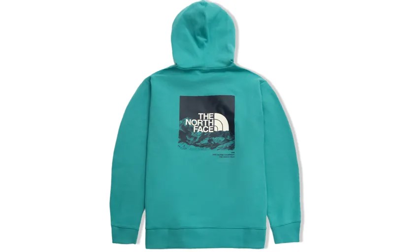 Свитшот унисекс зеленый The North Face, зеленый