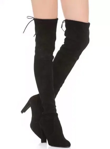 Женские ботфорты на шнуровке, телесного цвета, на высоком каблуке