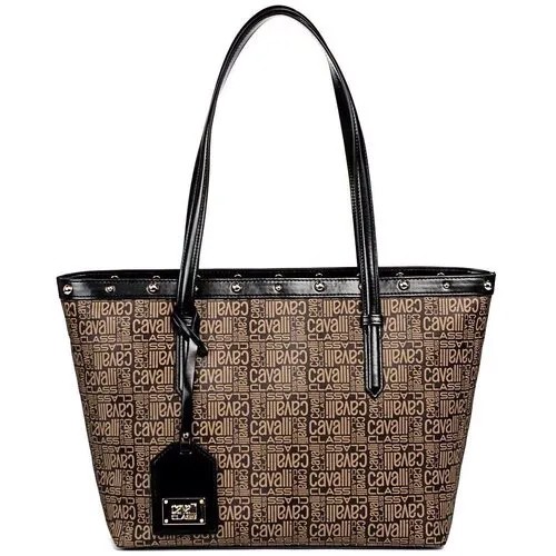 Сумка женская Cavalli Class C82PWCQB0042B38 brown/black Signature 00