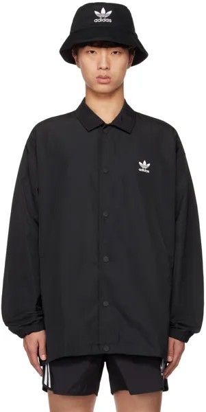 Черная спортивная куртка adidas Originals