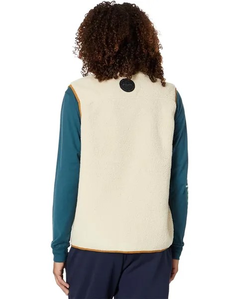 Утепленный жилет Champion Cozy Shearling Vest, цвет Cocoa Butter