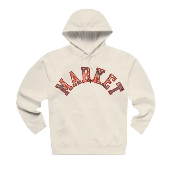 Худи Market Rug Dealer Throwback Arc, цвет Экрю