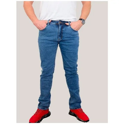 Джинсы MaxQ & JEANS, размер 28, синий