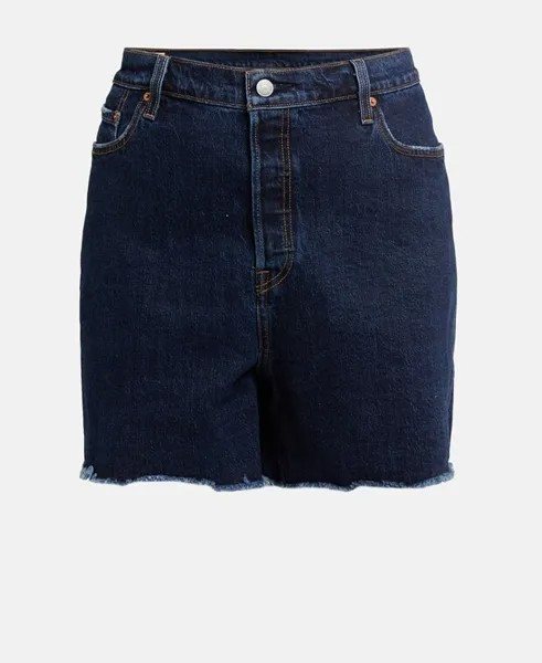 Джинсовые шорты Levi's Plus, темно-синий