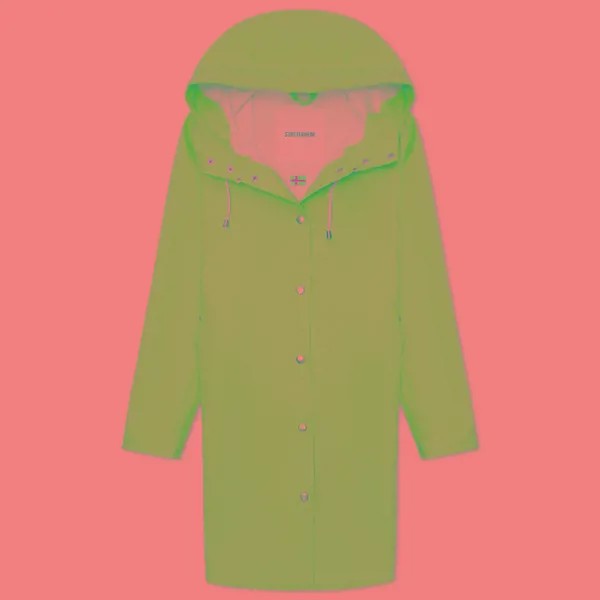 Женская куртка дождевик Stutterheim Mosebacke голубой, Размер XL