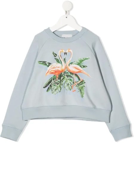 Stella McCartney Kids толстовка с принтом