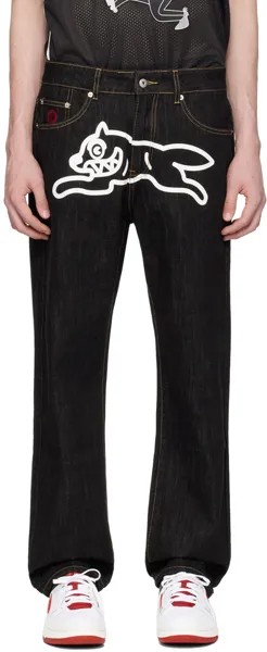 Черные джинсы для беговой собаки Icecream, цвет Black