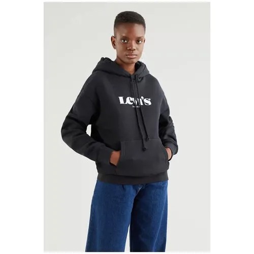 Толстовка Graphic Standard Hoodie 18487-0004 Черный 46