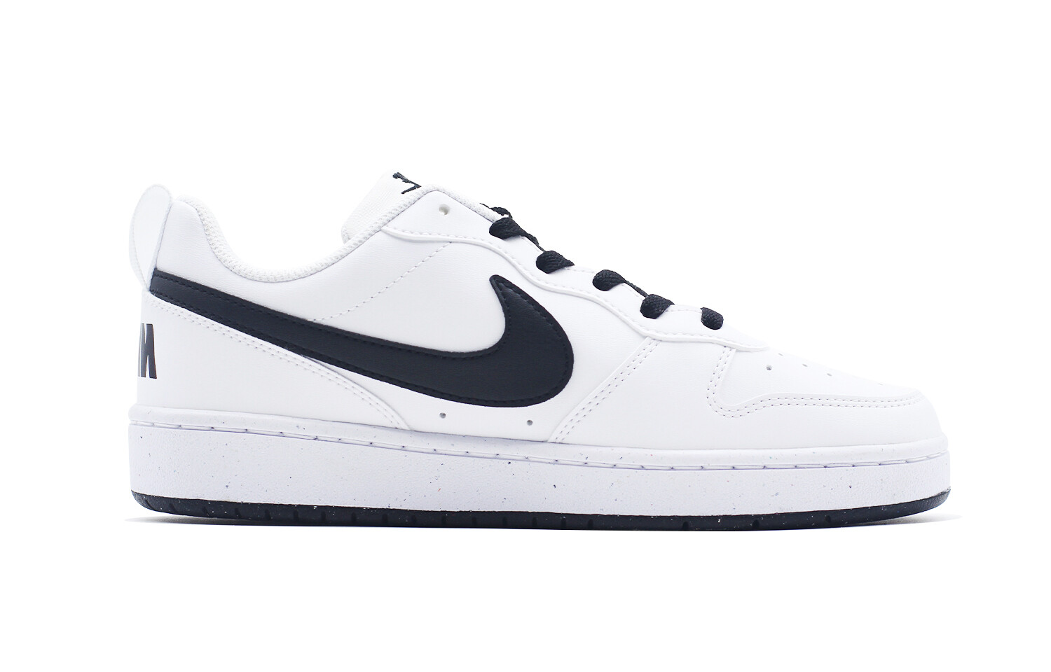 Кроссовки Nike Court Borough Skateboarding Shoes Women's Low-top White/black, черный/белый