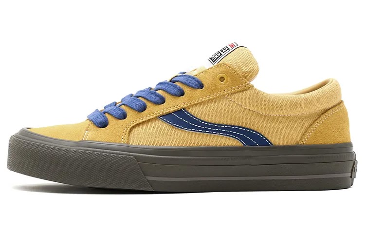 Кроссовки Oddcirkus X vision street wear Astley Pro Skateboarding Shoes Unisex Low-top Blue, желтый
