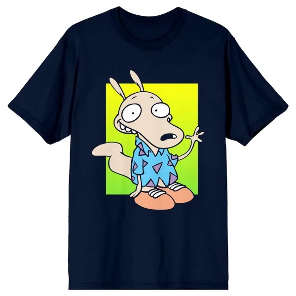 Футболка с коротким рукавом BIOWORLD Rocko'S Modern Life, нави