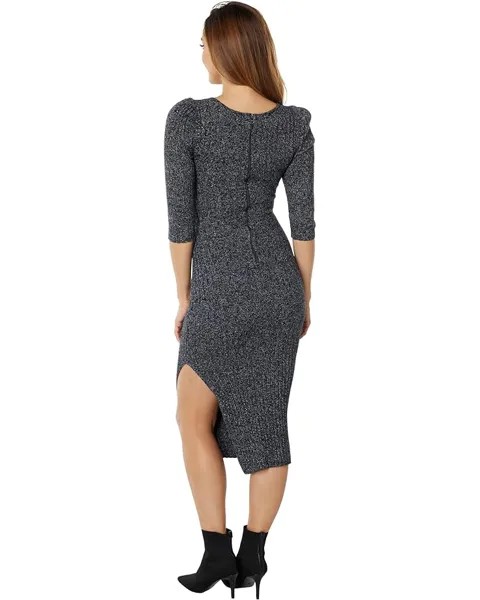 Платье Ted Baker Chelsiy Sweetheart Neckline Knitted Dress, черный
