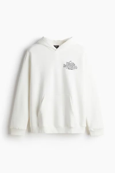 Толстовка свободного кроя H&M, белый