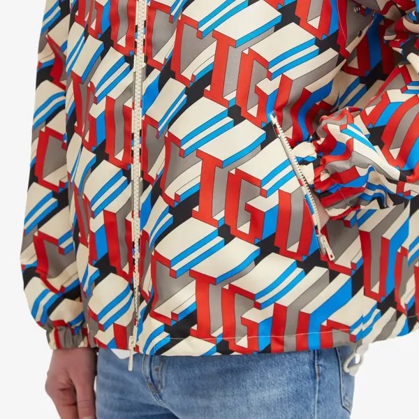 Gucci Куртка с капюшоном и логотипом Pixel