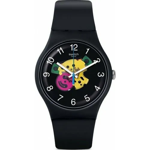 Наручные часы swatch, черный