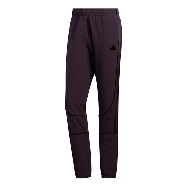 Спортивные штаны adidas Hrd Cu Pant Basketball Bundle Feet Casual Sports Pants Purple, фиолетовый