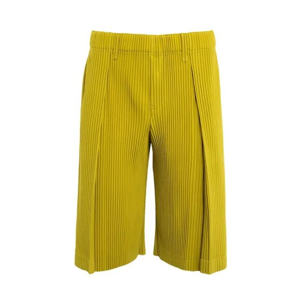 Брюки Issey Miyake Tailored Pleats 2 Trousers, желтый