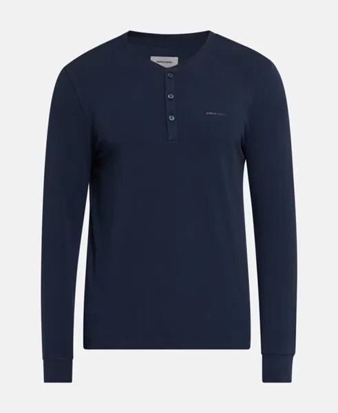 Рубашка с длинным рукавом Pierre Cardin, темно-синий