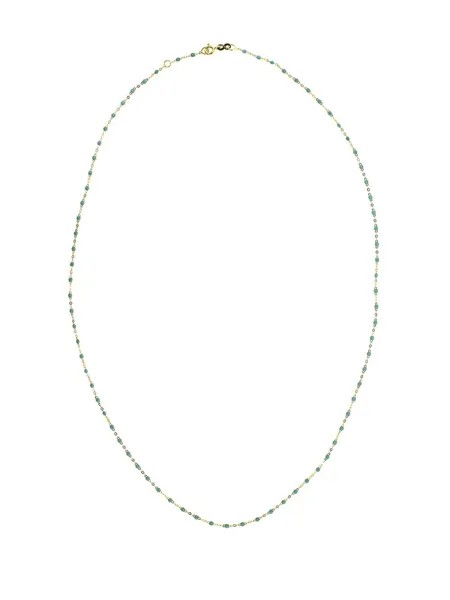 Gigi Clozeau колье Classic Gigi из желтого золота с бусинами