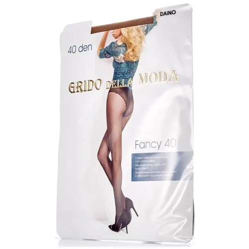 Колготки Grido della Moda Fancy, 40 den, размер 5, daino