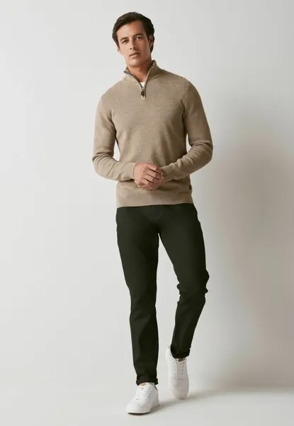 Свитер Regular Zip Neck Next, цвет neutral