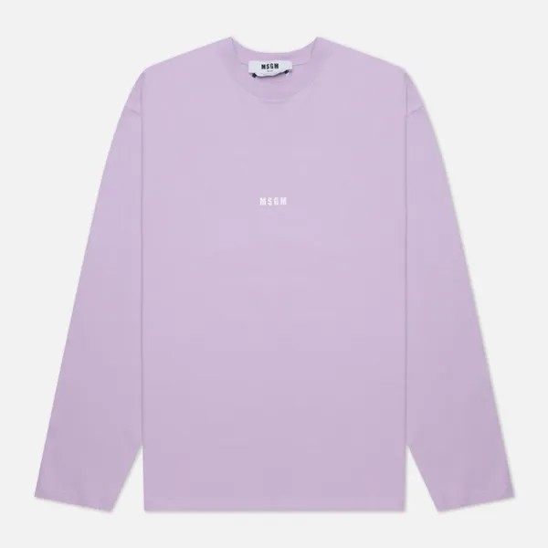 Лонгслив мужской MSGM 3240MM501 227298 70 фиолетовый L