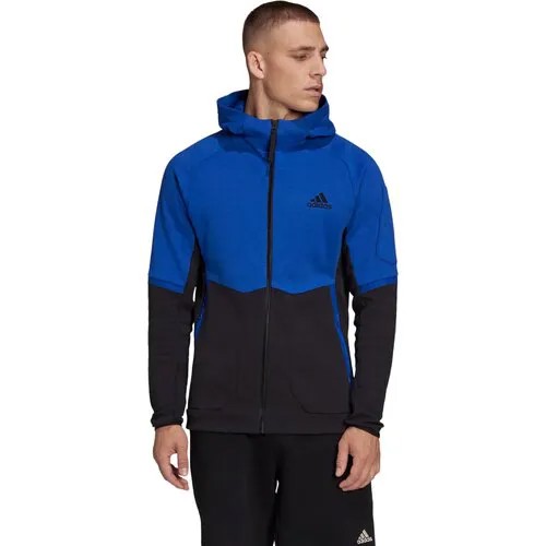 Олимпийка adidas, размер XS, синий