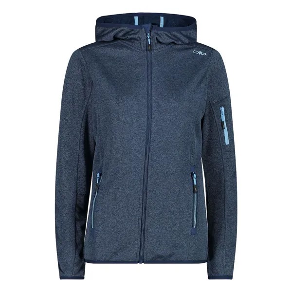 Куртка CMP 30H5856 Hooded Fleece, синий