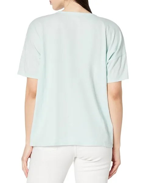 Футболка Eileen Fisher Crew Neck Boxy Tee, цвет Clearwater