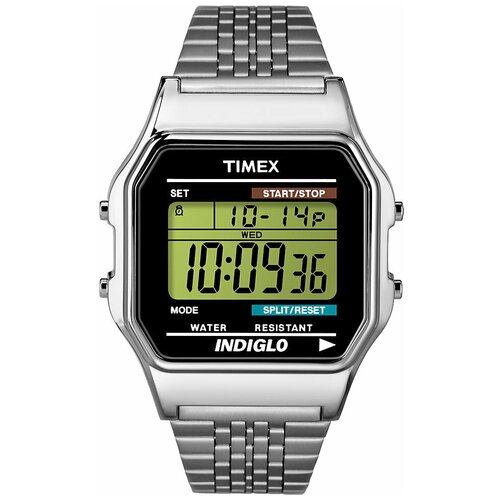 Наручные часы TIMEX TW2P48300, кварцевые, будильник, секундомер, водонепроницаемые, подсветка дисплея