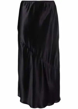 Erika Cavallini шелковая юбка с завышенной талией