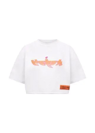 Хлопковая футболка Heron Preston