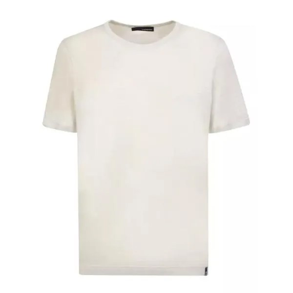 Футболка cream linen t-shirt Lardini, мультиколор
