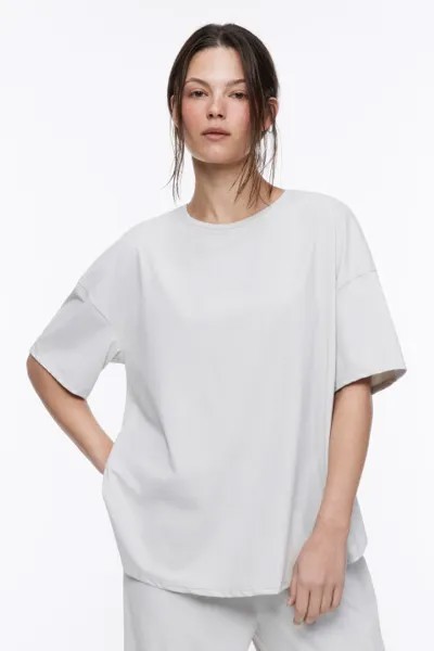 Футболка oversize спортивная гладкая