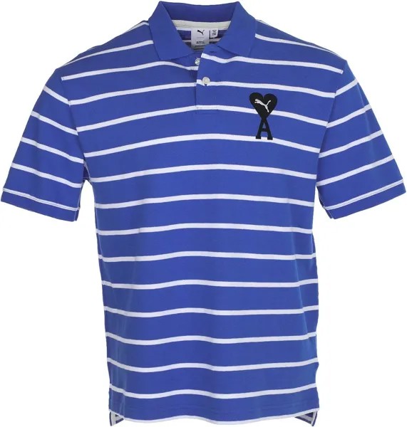 Поло PUMA Puma X Ami Polo, цвет Dazzling Blue
