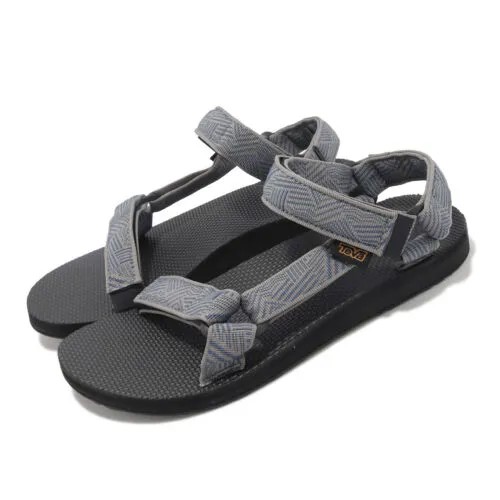 Мужские повседневные сандалии Teva M Original Universal Black Blue с ремешком 1004006-BBWTL