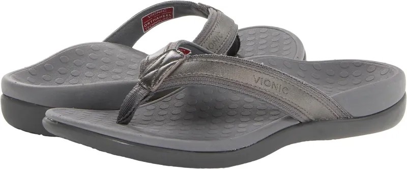 Шлепанцы Tide II VIONIC, цвет Pewter Metallic