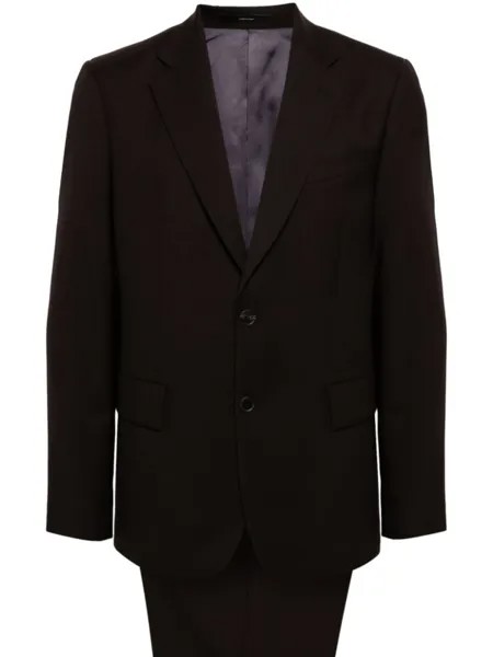 Paul Smith шерстной костюм Brierley, коричневый