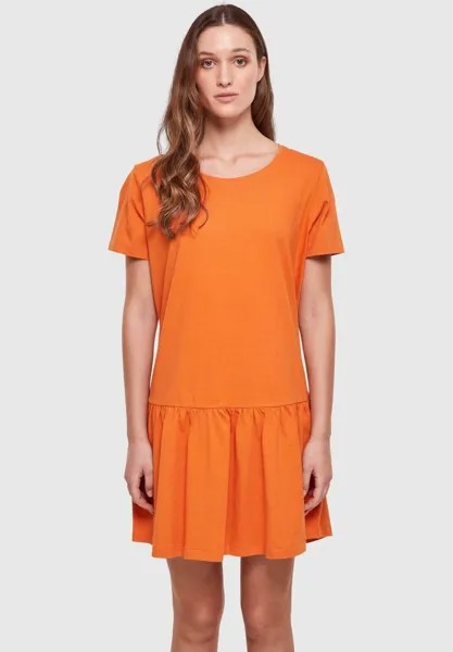 Платье из джерси VALANCE Urban Classics, цвет vintageorange