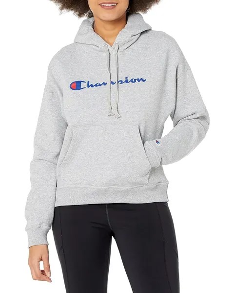 Худи Champion Powerblend Relaxed, цвет Oxford Gray