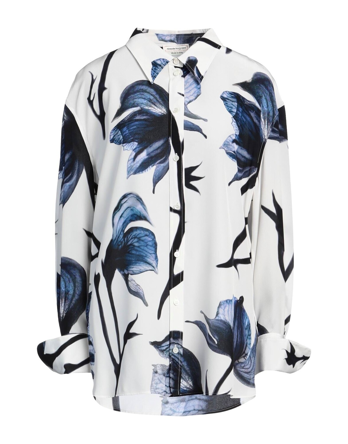 Рубашка Alexander Mcqueen, молочный