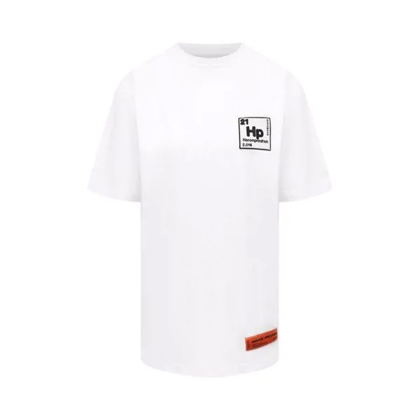 Хлопковая футболка Heron Preston