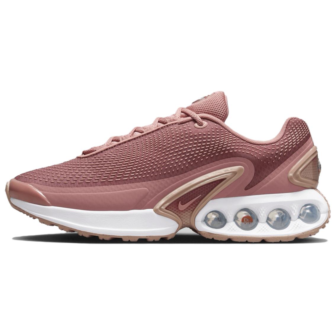 Кроссовки Nike Air Max Dn Lifestyle Shoes Women's Low-top Pink, розовый