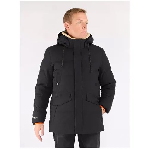 Зимняя мужская куртка A passion play, S67245, цвет темно-синий, размер 48