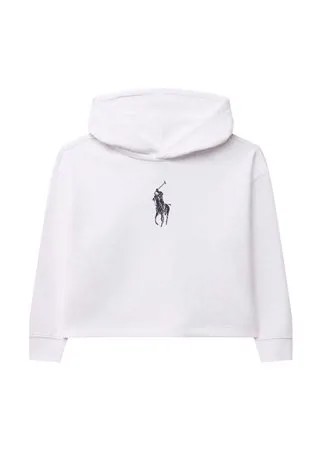 Укороченное худи из хлопка Polo Ralph Lauren