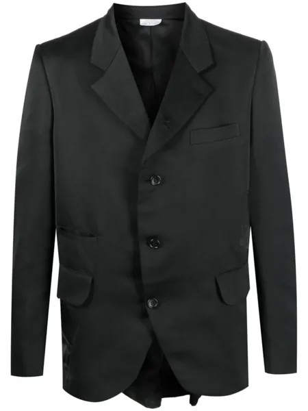 Comme des Garçons Homme Plus пиджак с молниями, черный