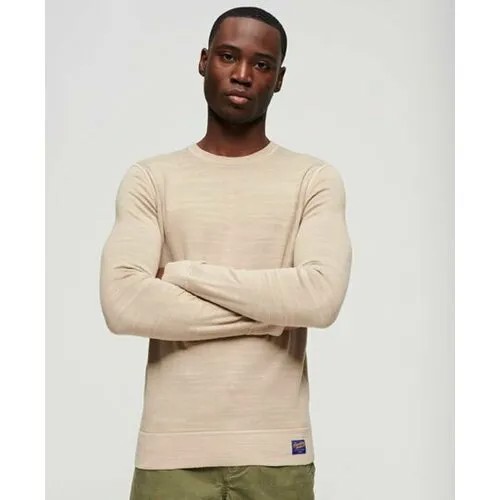 Джемпер Superdry VINTAGE GARMENT DYED CREW, размер 2XL, , экрю