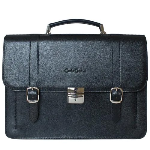 Кожаный портфель Carlo Gattini Tolmezzo black