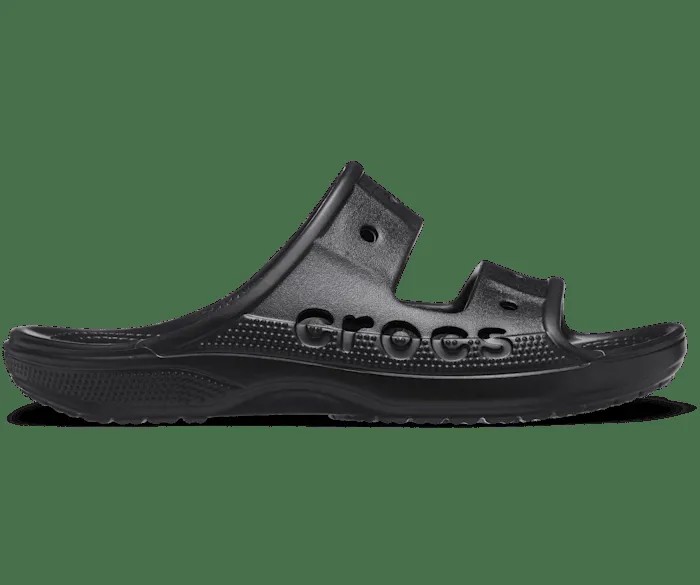 Сланцы женские Crocs CRW_207627 черные 38-39 EU (доставка из-за рубежа)